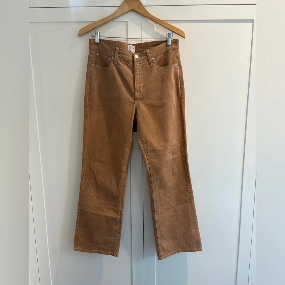 J. Crew Tan Corduroy Trousers size 29